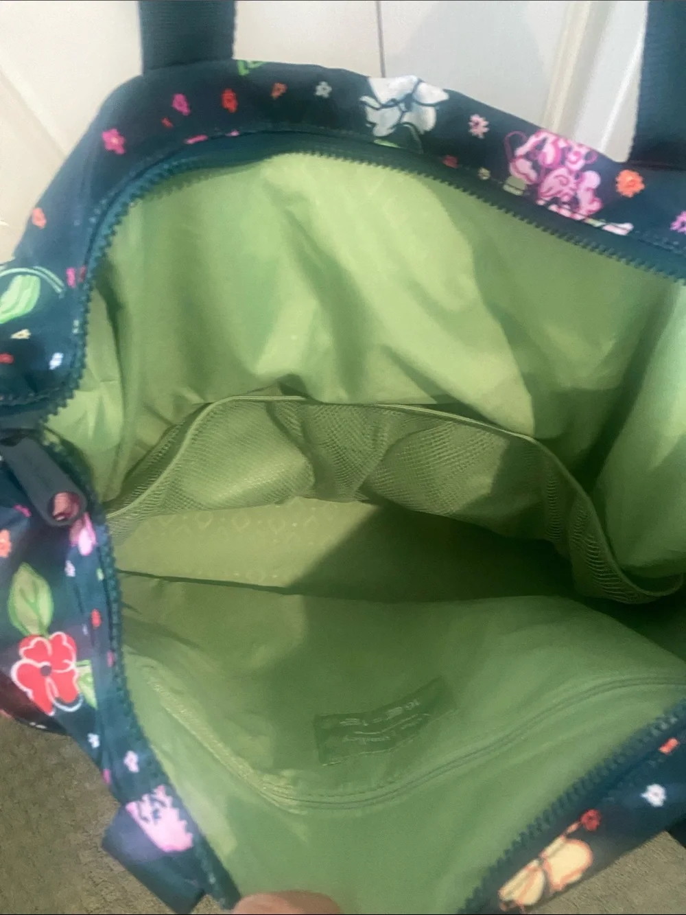 Vera Bradley ReActive Tote - “Hope Blooms Teal”